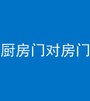 山东阴阳风水化煞九十五——厨房门对房门